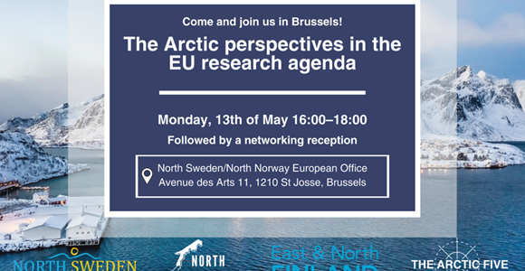 Delta på event om arktiska perspektiv i EU:s forskningsagenda
