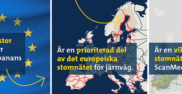 Poddavsnitt från Norrbotniabanegruppen med fokus på TEN-T och EU-valet 